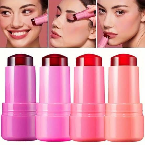 Buy Cooling Water Jelly Tint Lip  Cheek Stain Pack of 4 Assorted Colors  Hydrating LongWear Blush  Lip Color Online - BEENet Store