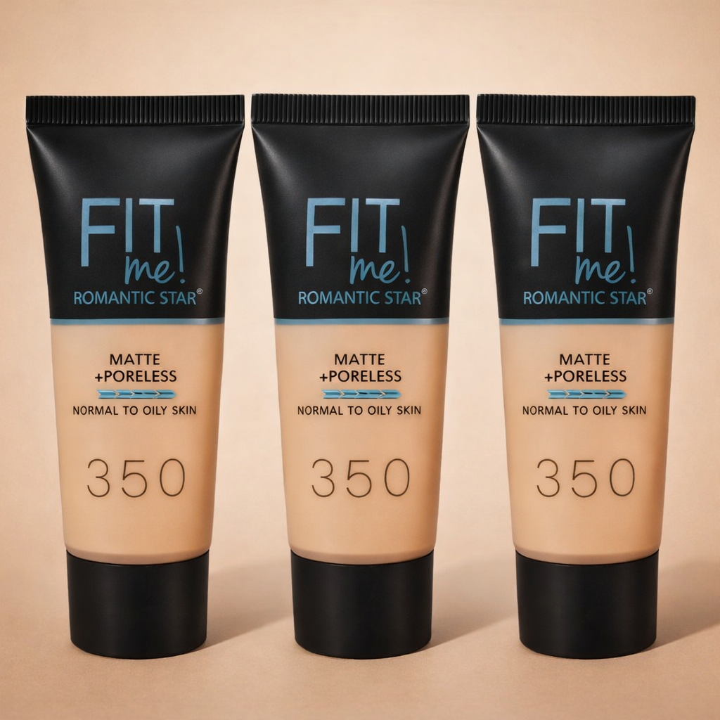 Buy Fit Me Romantic Star Matte  Poreless Liquid Foundation Shade 350  Oil Control Long Wear Makeup Online - BEENet Store