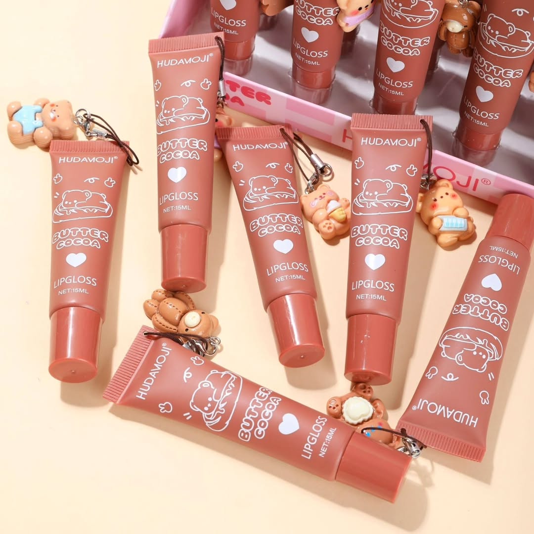 Buy Hudamoji MultiShade Butter Cocoa Matte Lip Gloss Pack of 2  Lightweight  Rich Color Collection Online - BEENet Store