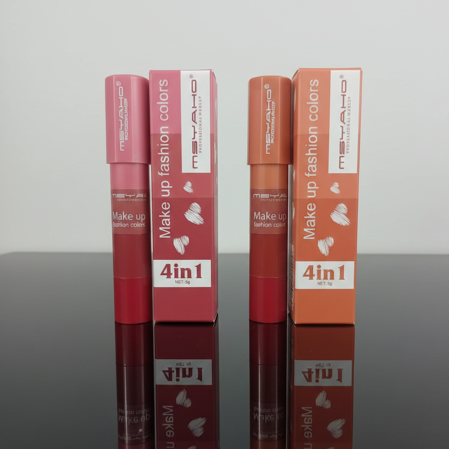 Buy 4in1 Multicolor Lipstick  Eyeshadow Stick Pink Shades  Creamy MultiUse Makeup Stick Online - BEENet Store