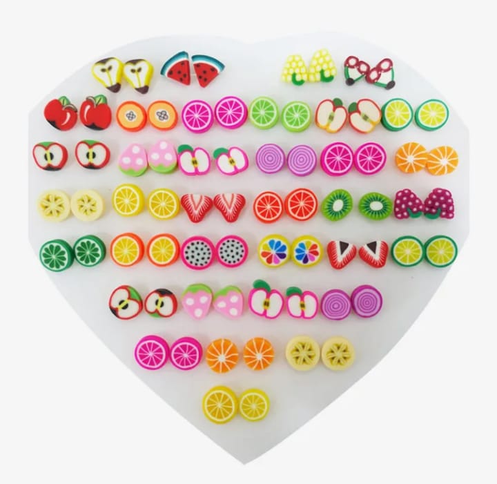 Buy 36 Pairs Kids Trendy Stud Earrings Set Online - BEENet Store