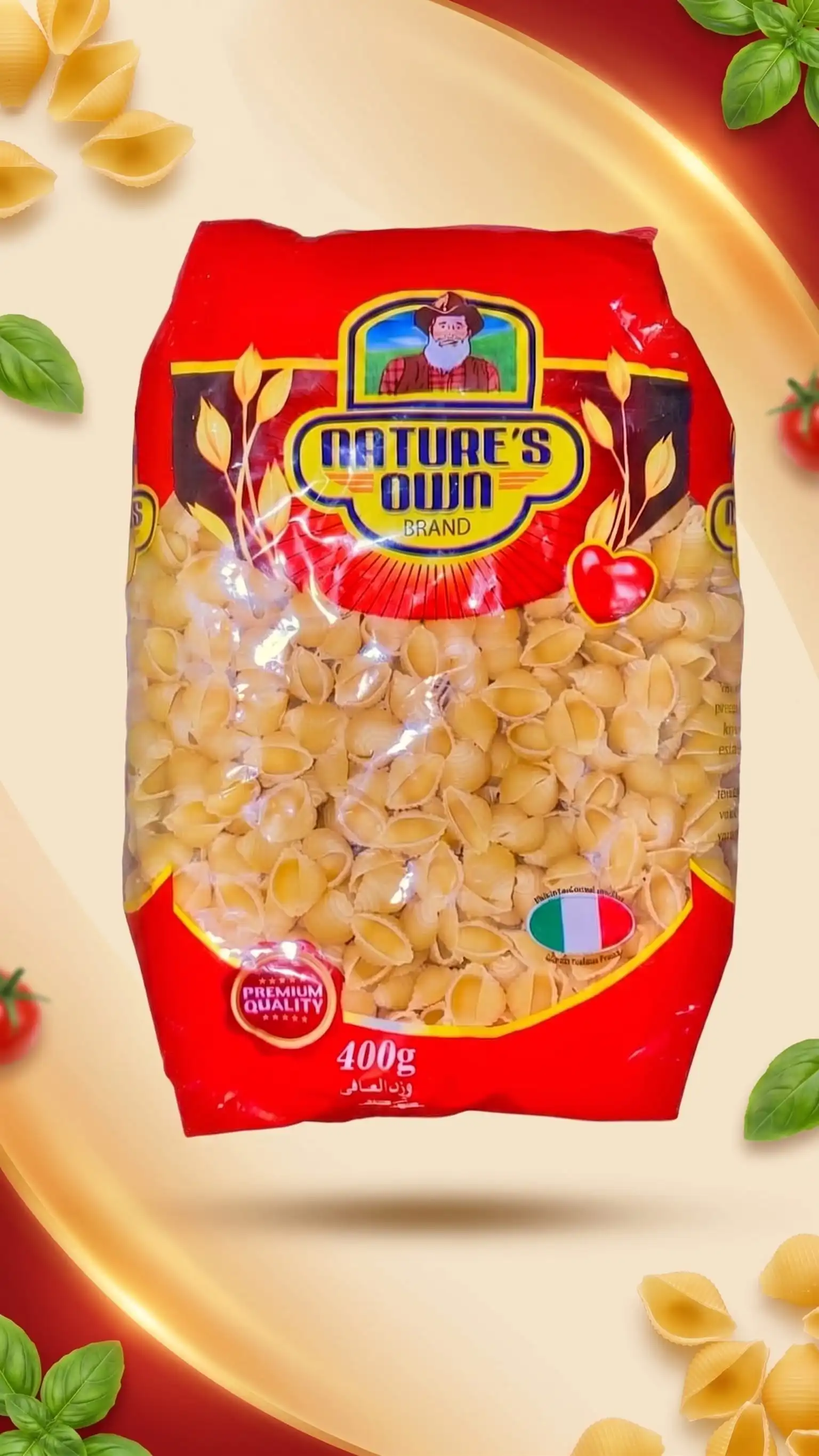 Buy Nature Own Shell Macaroni Pasta 400g Online - BEENet Store