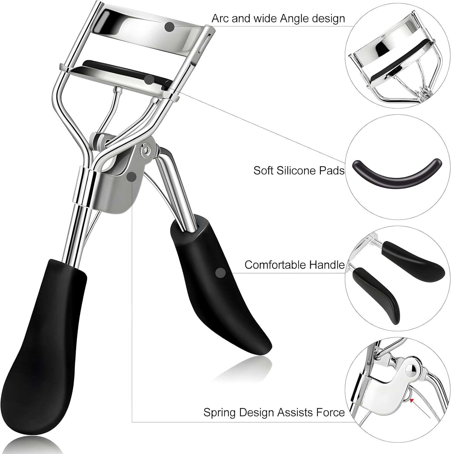 Buy Professional Eye Lash Curler  Cosmetic Product Designed For Eye Care And Daily Makeup Routine Random Color Online - BEENet Store