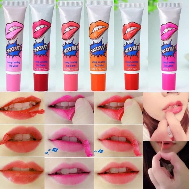 Buy Pack of 6 PeelOff Lip Gloss Tint Set  LongLasting Waterproof Lip Color Stain for Daily Makeup Online - BEENet Store